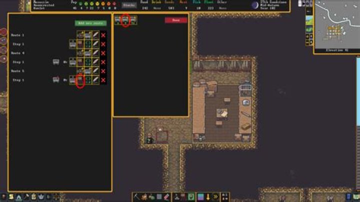 How to create quantum stockpiles in Dwarf Fortress