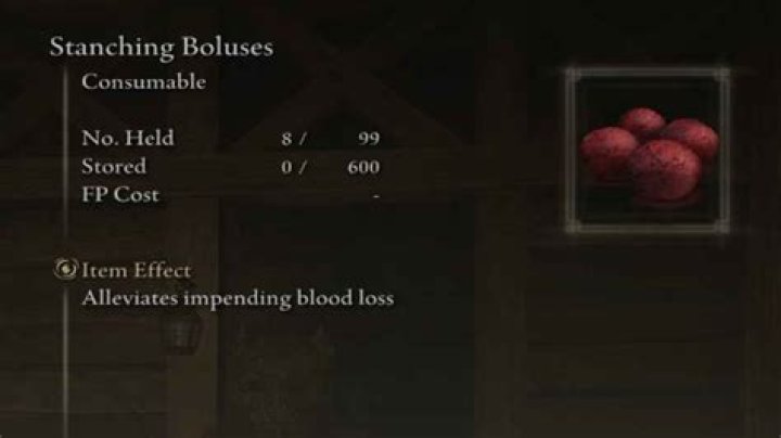 How to cure Blood Loss in Elden Ring