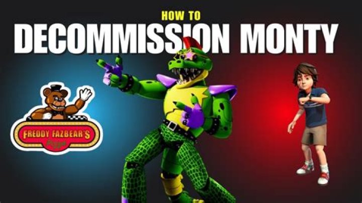 How to decommission Monty in FNAF: Security Breach