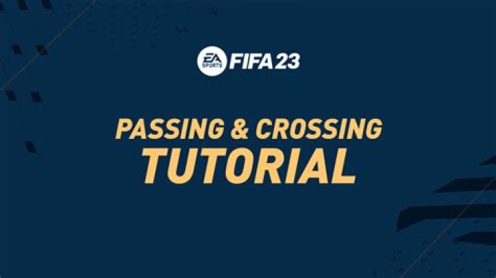 How to do a Cross pass in FIFA 23