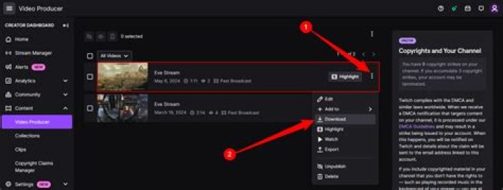 How to download Twitch VODs