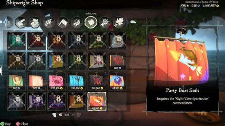 How to earn the Party Boat ship cosmetics in Sea of Thieves