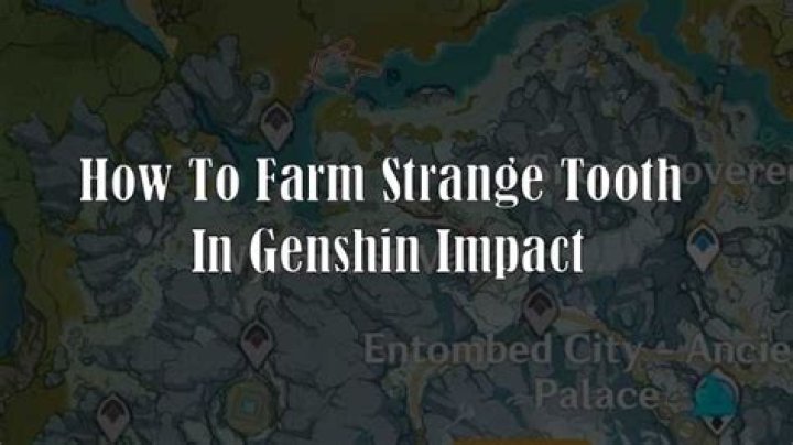 How To Farm Strange Toothe In Genshin Impact (Locations Guide)