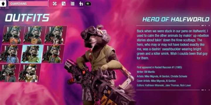 How to find Rocket’s Hero of Halfworld Outfit in Marvel’s Guardians of the Galaxy