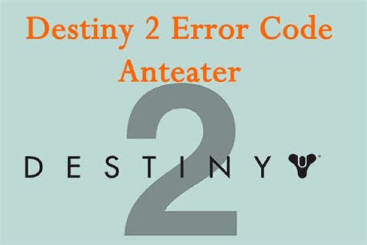 How to Fix Destiny 2 Error Code Anteater