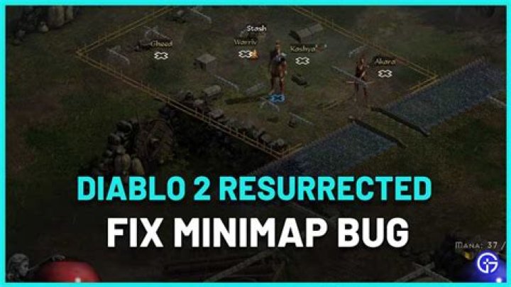 Diablo 2 Resurrected Minimap Bug Fix