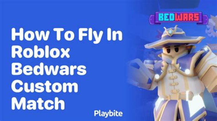 How to fly in Roblox BedWars?