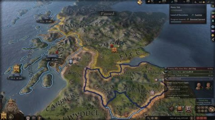 How to gain piety in Crusader Kings 3