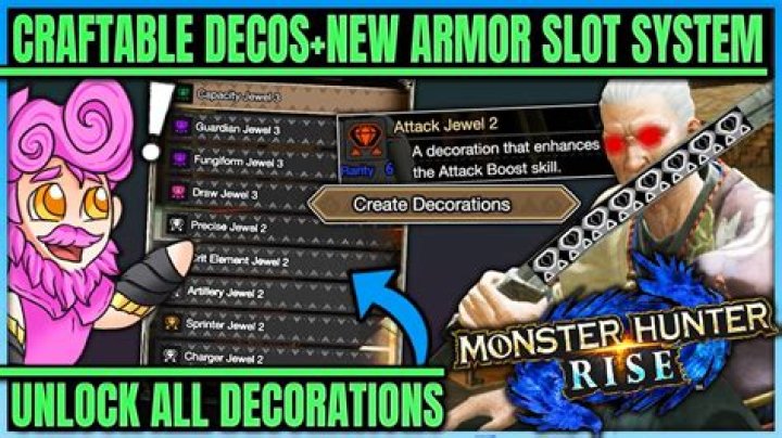 Monster Hunter Rise: How To Get Decorations