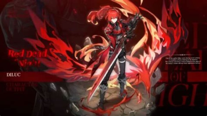 How to get Diluc's Red Dead of Night skin in Genshin Impact