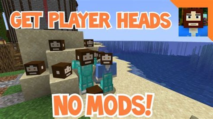 How to get Player Heads in Minecraft
