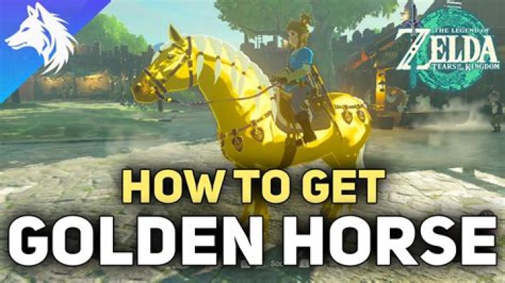 How to Get Princess Zelda's Golden Horse in Zelda Tears of the Kingdom