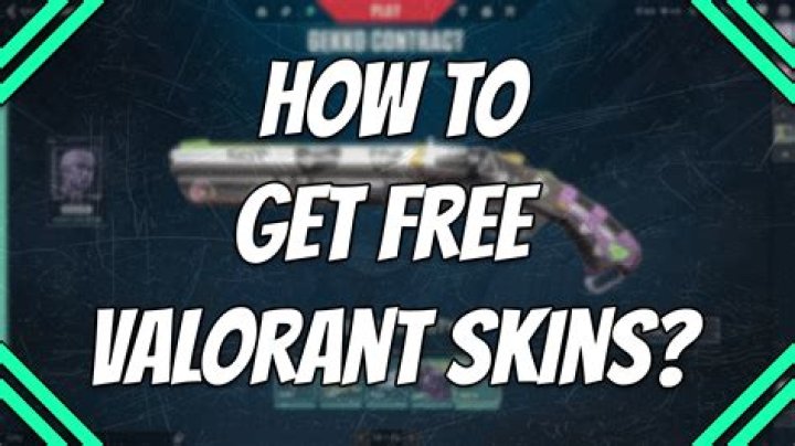 How To Get Free Skins In Valorant?