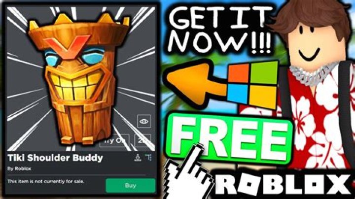 How to get the free Tiki Shoulder Buddy avatar accessory in Roblox | Microsoft Rewards
