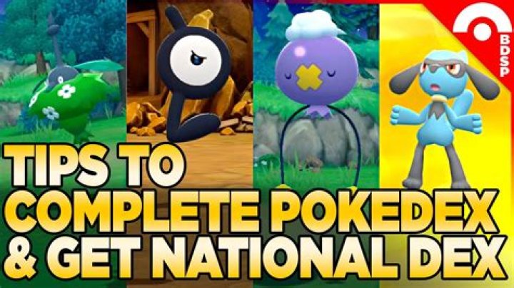 How to get the National Pokédex in Pokémon Brilliant Diamond and Shining Pearl