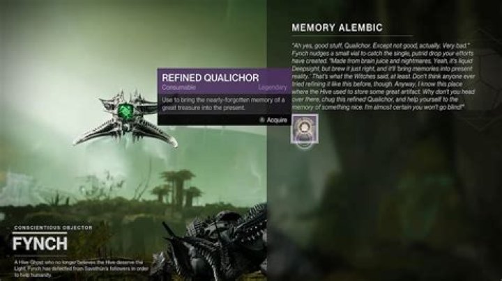 How to get the Qualichor in Destiny 2