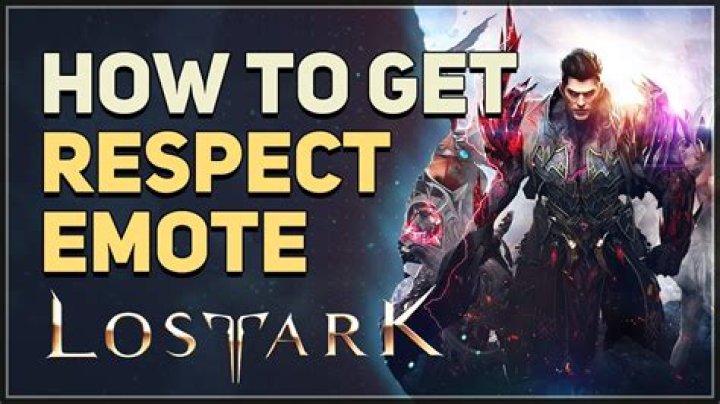 How to get the Respect emote in Lost Ark