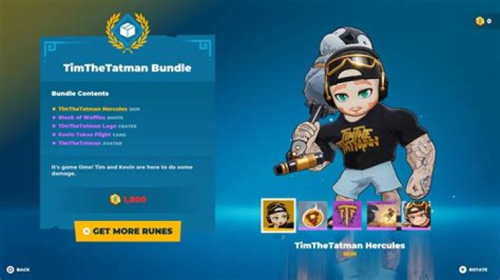 How to Get the TimTheTatman Hercules Skin in Divine Knockout