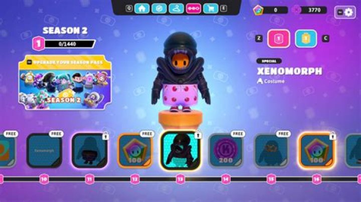 How to get the Xenomorph skin in Fall Guys