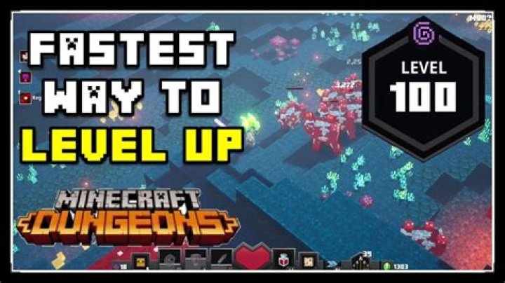 How To Level Up Quickly in Minecraft Dungeons?