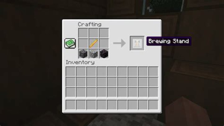 How to make a brewing stand in Minecraft
