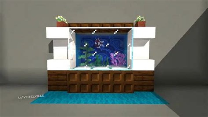 How to make an Aquarium in Minecraft?