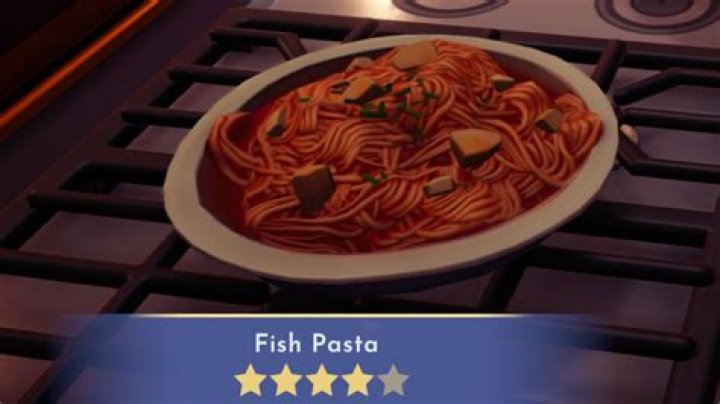 How to make Fish Pasta in Disney Dreamlight Valley