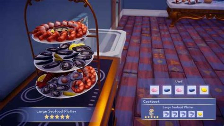 How to make Seafood Platter in Disney Dreamlight Valley