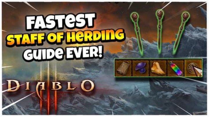 How to make the Staff of Herding in Diablo 3