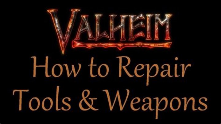 How to repair tools and weapons in Valheim