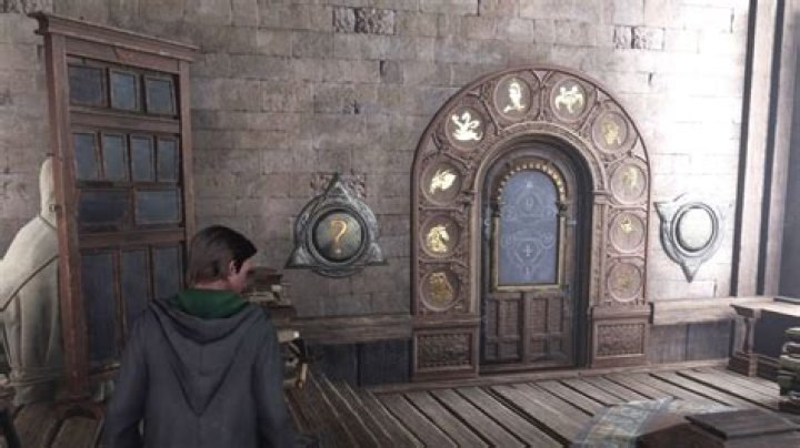 How to solve the Divination Classroom door puzzle in the Library Annex in Hogwarts Legacy