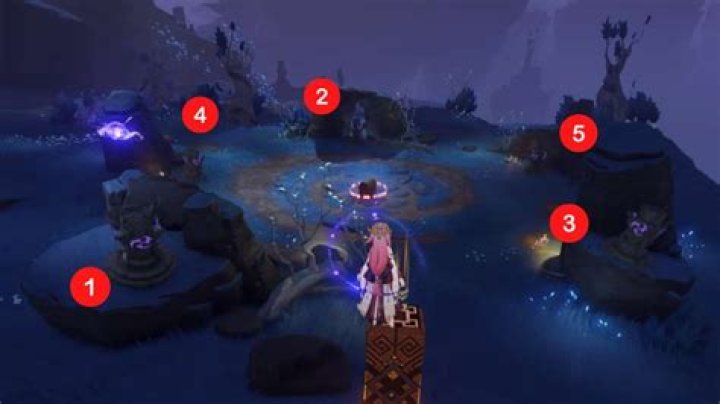 How to solve the Electro Monument and Seelie Luxurious Chest puzzle in Genshin Impact — Three Realms Gateway Offering Event