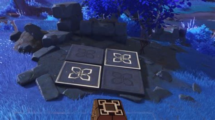 How to solve the Light-Up Tile puzzle north of “Seiraimaru” in Genshin Impact
