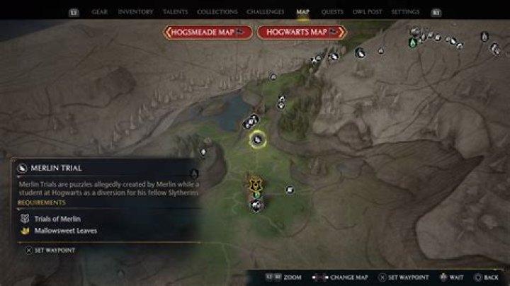 How to solve the north Feldcroft Merlin Trial in Hogwarts Legacy