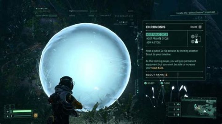 How to start a co-op game in Returnal