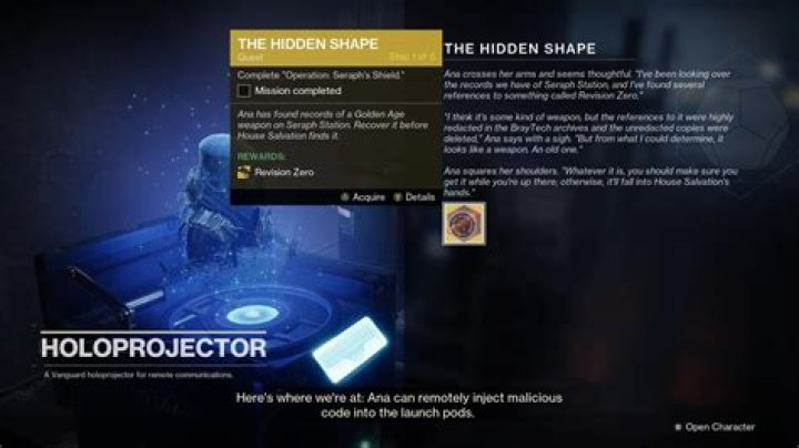 How to Start The Hidden Shape Quest in Destiny 2