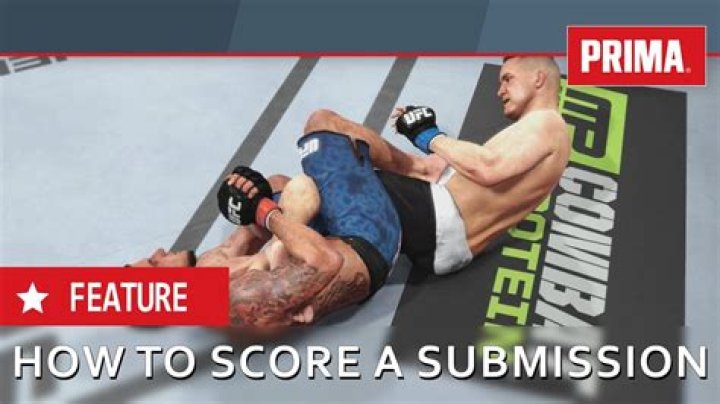How to submit to your opponent in UFC 4