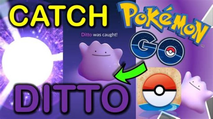 How To Successfully Catch A Ditto In Pokemon Go