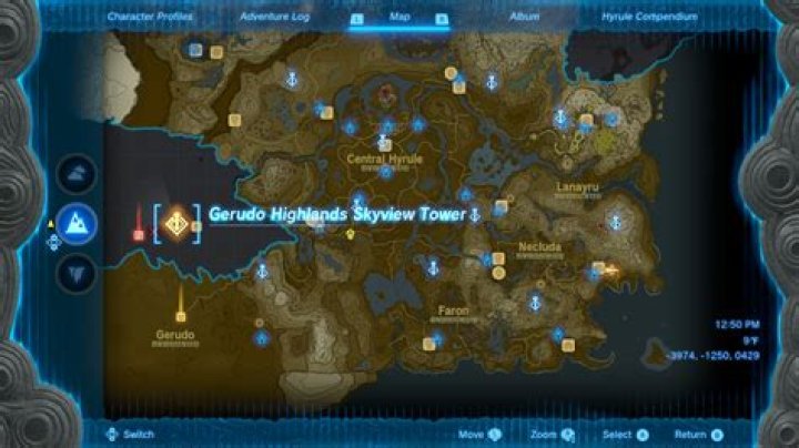 How to Unlock Gerudo Highlands Skyview Tower in Zelda: Tears of the Kingdom (TOTK)