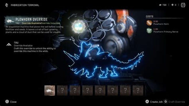 How to unlock new overrides in Horizon Forbidden West