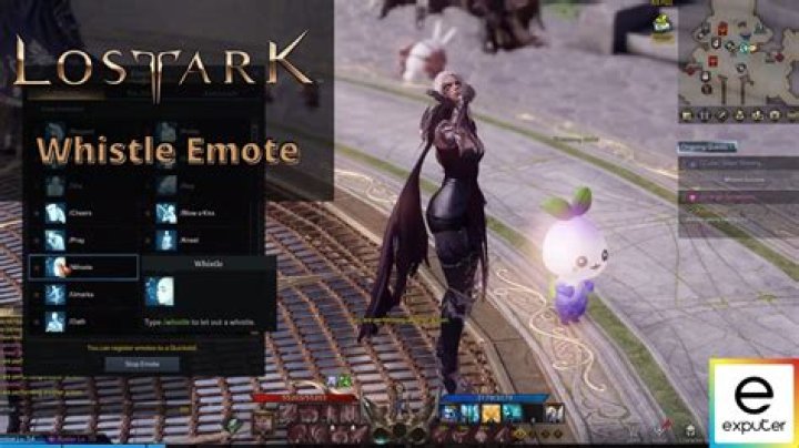 How to unlock the whistle emote in Lost Ark