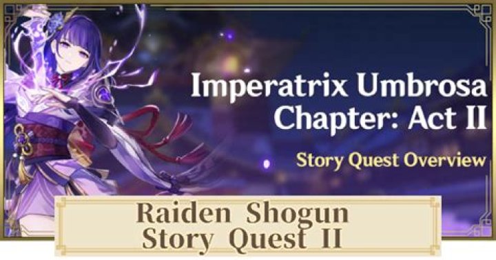 Genshin Impact – Imperatrix Umbrosa – Raiden Shogun Story Quest Act 2 – Update 2.5 – Part 624 Walkthrough