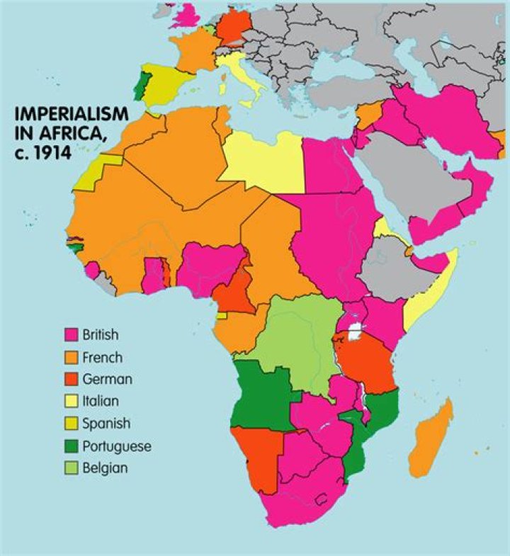 Imperialism in Africa, 1880-1914 Map Quiz