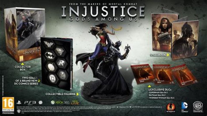 Injustice: Gods Among Us Collector's Edition Announced, UK and US Versions Detailed