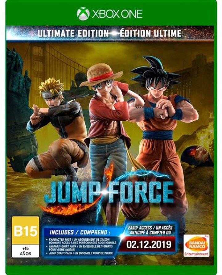 Jump Force Ultimate Edition Early Access Release Date