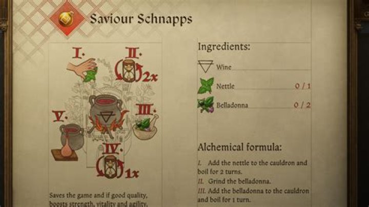 
Kingdom Come: Deliverance How to Make Saviours Schnapps