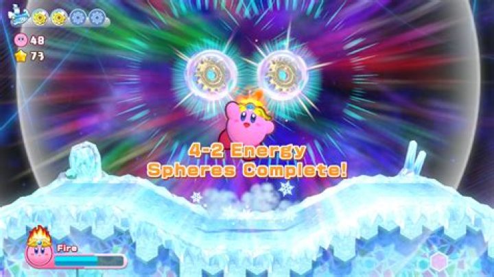 Kirby's Return to Dreamland Deluxe: 4-2 Energy Sphere Locations