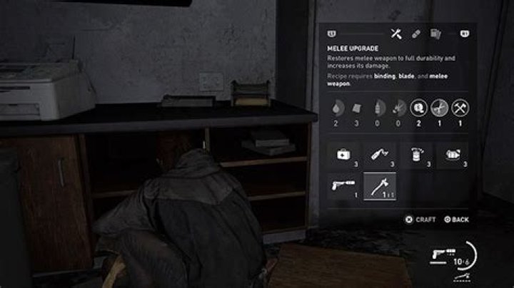 How to Unlock Crafting Skill Tree in The Last of Us Part 2