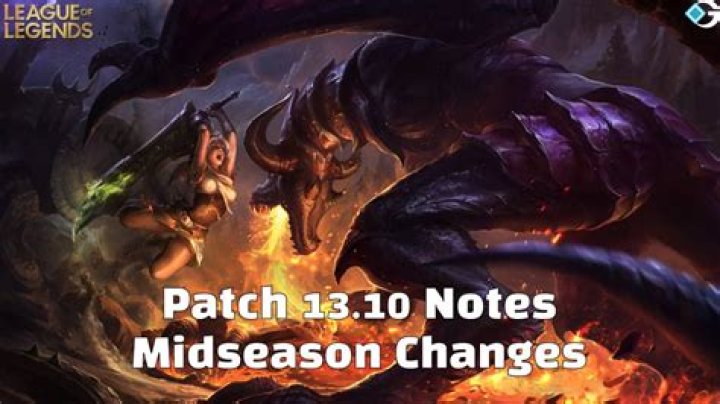 League of Legends 2023 Mid-Season Patch 13.10 Notes