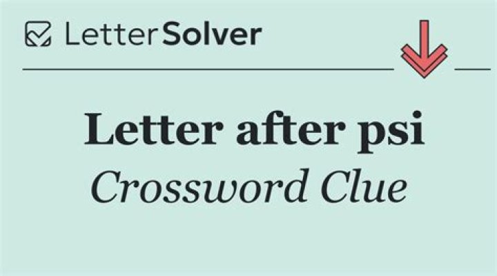Letter after psi Crossword Clue and Answer